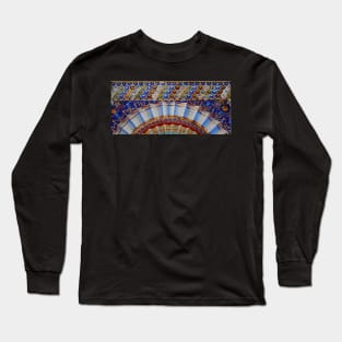 Roman mosaic from the house of Neptune and Amphitrite at Herculaneum Long Sleeve T-Shirt